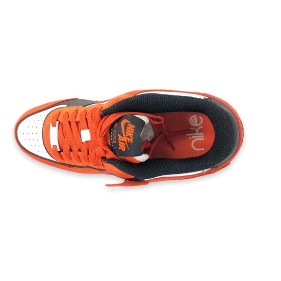 Womens Nike Air Force 1 Shadow AF1 Rush Orange/Black-Guave Ice DQ8586 800 (2022)